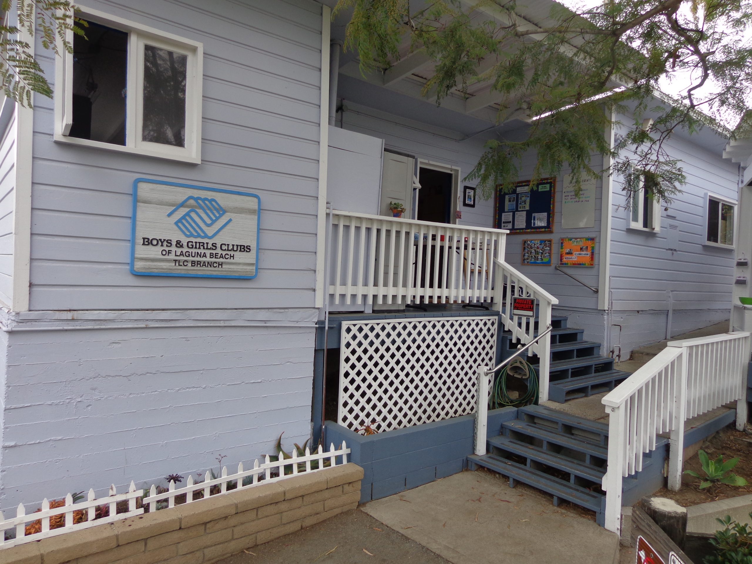 Entrance to the Blubird Enrichment Center