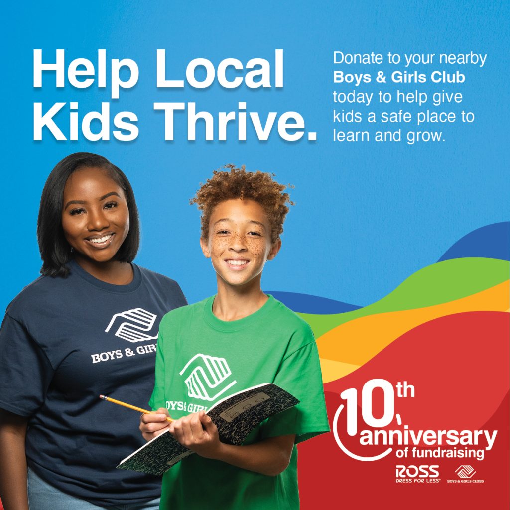 Ross In-Store Fundraiser helps local kids thrive infogrpahic